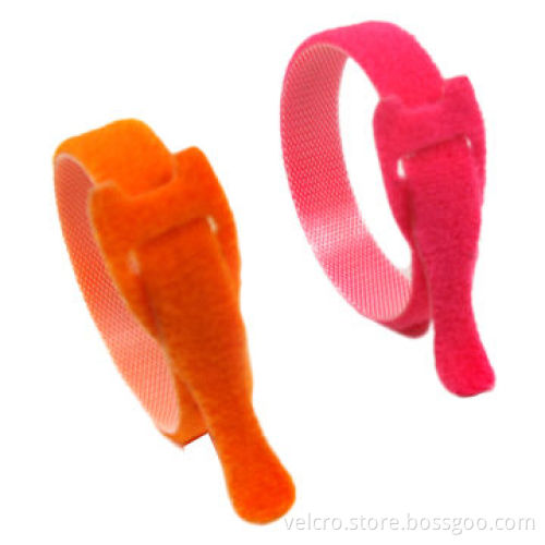 Bright color Velcro cable strap with 1/2 x 8"